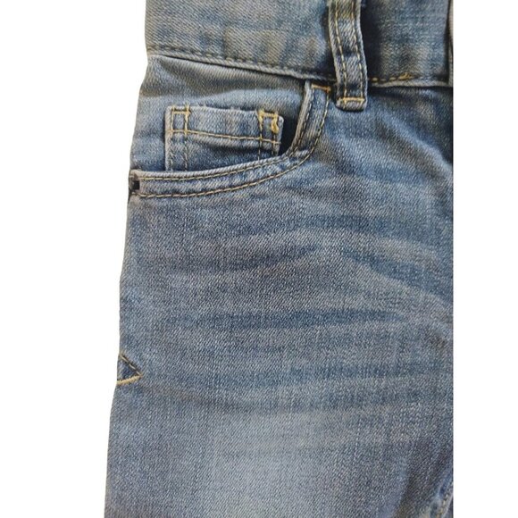 Cat & Jack Toddler Boys Slim Super Stretch Denim Jeans 2T Blue Cotton Blend. NWT - Picture 6 of 8